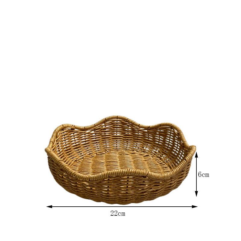 Decorative Woven Serving Basket Bowlift