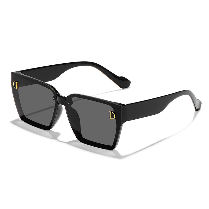Women's fashionable sunglasses in a unique design with oversized lenses Bowlift