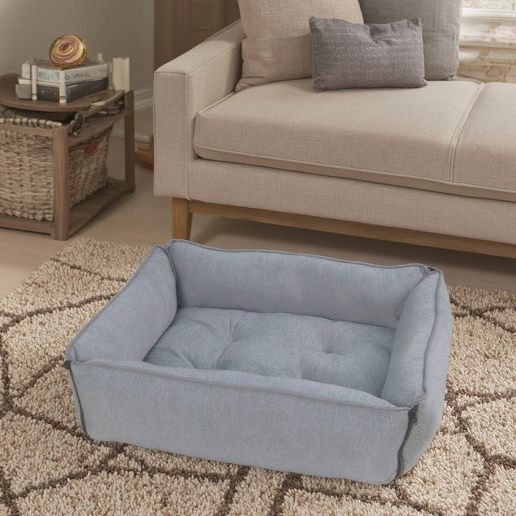 Plush Support dog bed