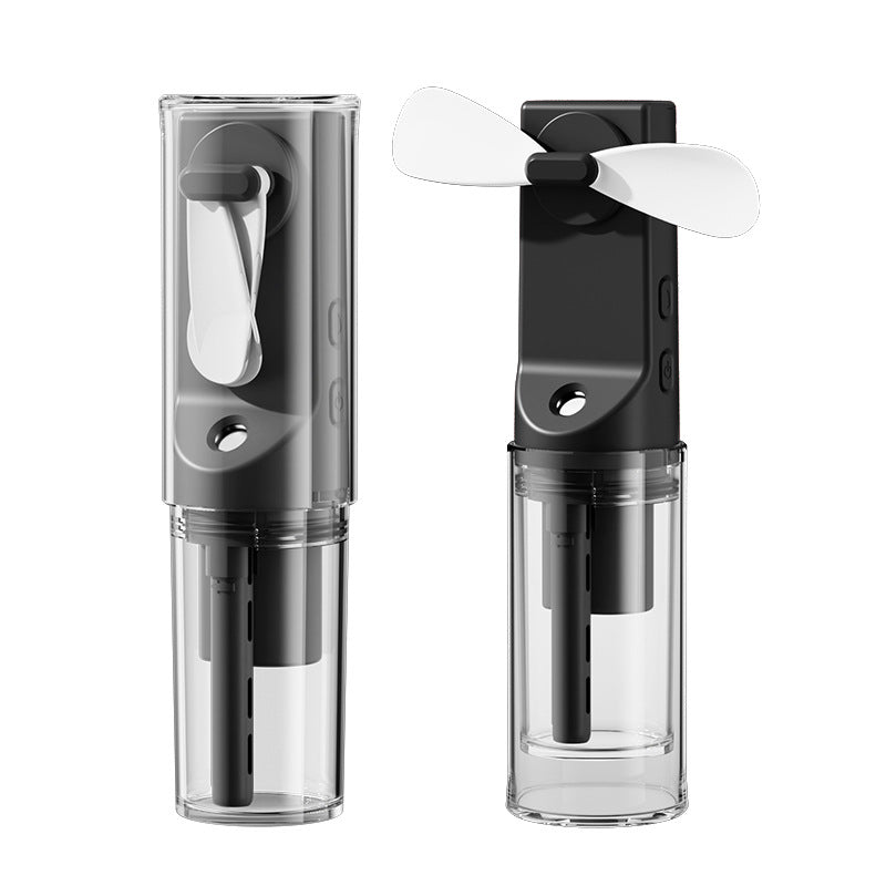 Ladies portable mini fan with water misting Bowlift