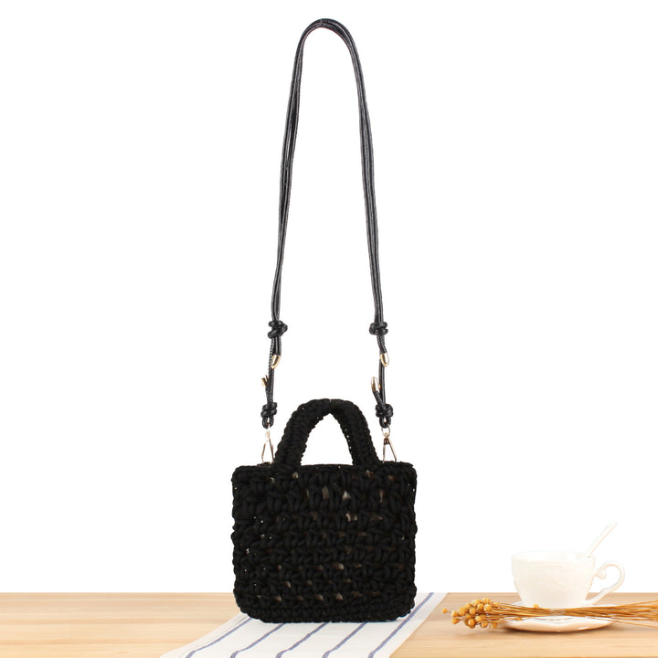 Handbag in Modern Macrame Design Bowlift