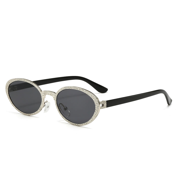 Ladies Glamorous Sunglasses with Luxurious Jewelry Frame Bowlift
