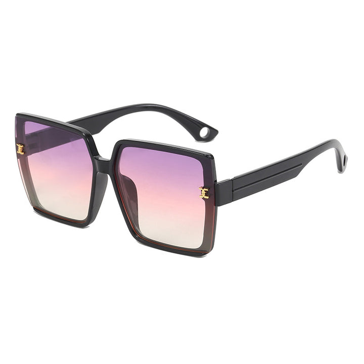 Women's fashion square sunglasses with luxurious frame Bowlift