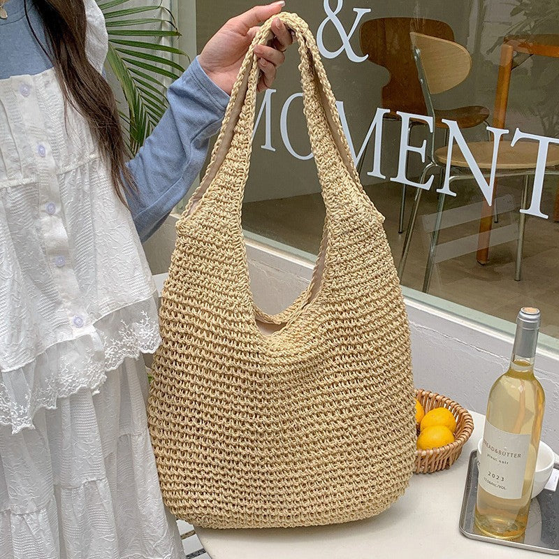 Casual Macramé Tote Bag Bowlift