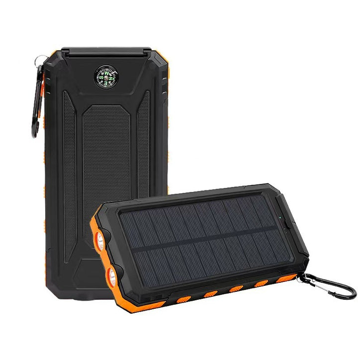 High-performance solar power bank with waterproof housing and multiple charging ports Bowlift