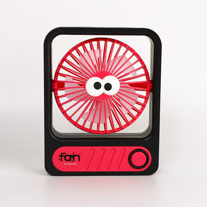 Women Portable Handheld Fan in Playful Design Bowlift