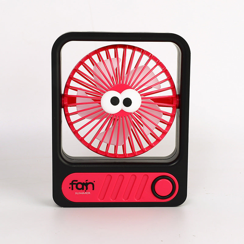 Women Portable Mini Fan in Playful Design Bowlift