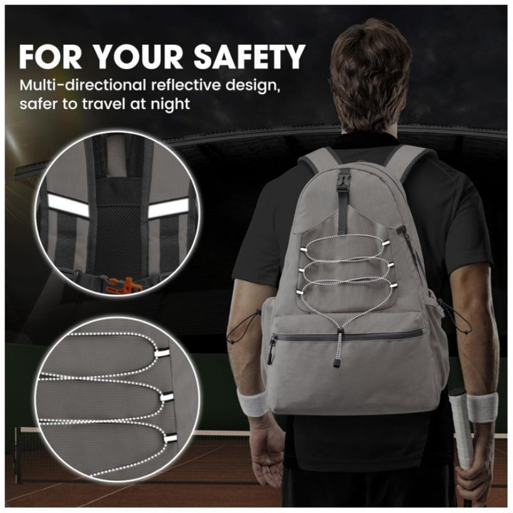 Sporty Tennis Backpack Bowlift