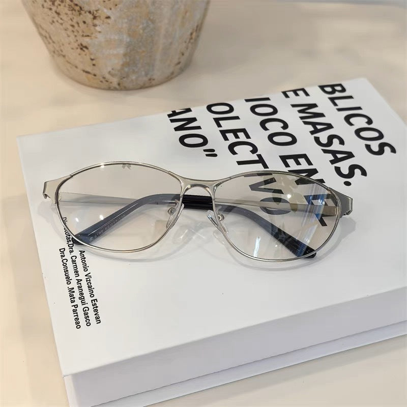 Fashionable Metal Sunglasses in Modern Design Bowlift