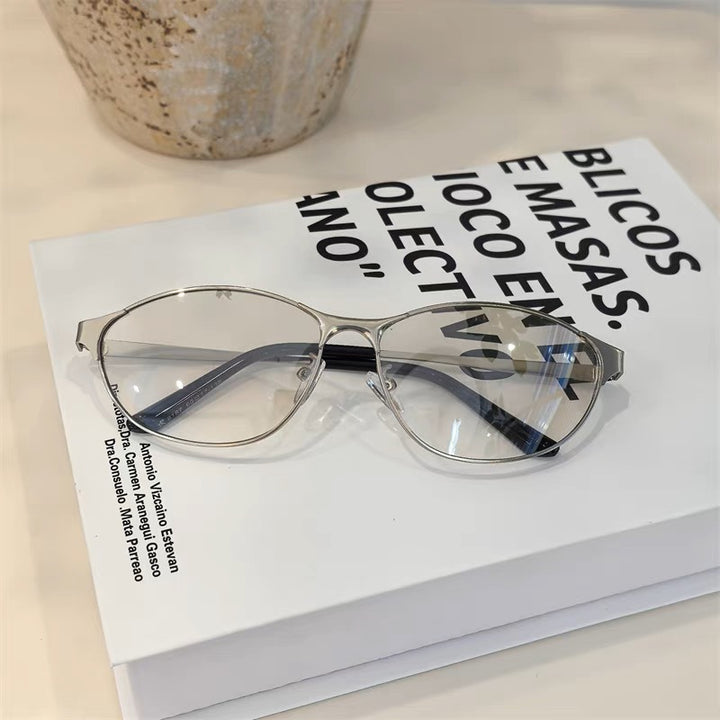 Fashionable Metal Sunglasses in Modern Design Bowlift