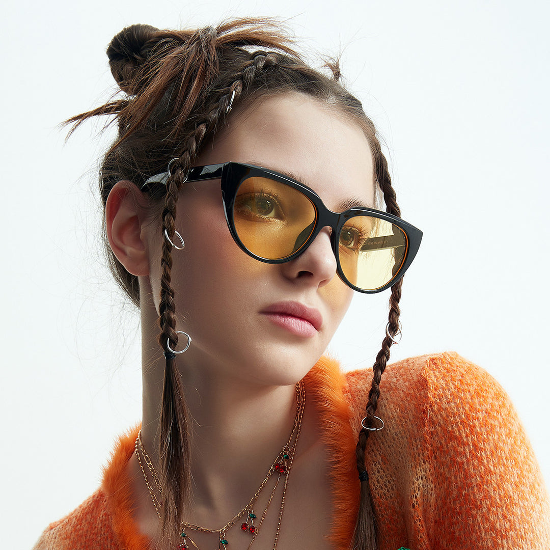 Ladies trendy cat-eye sunglasses with comfortable fit Bowlift