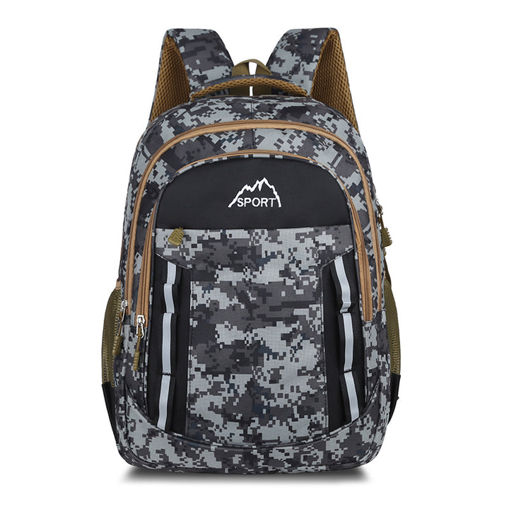 Spacious Digital Camo Backpack