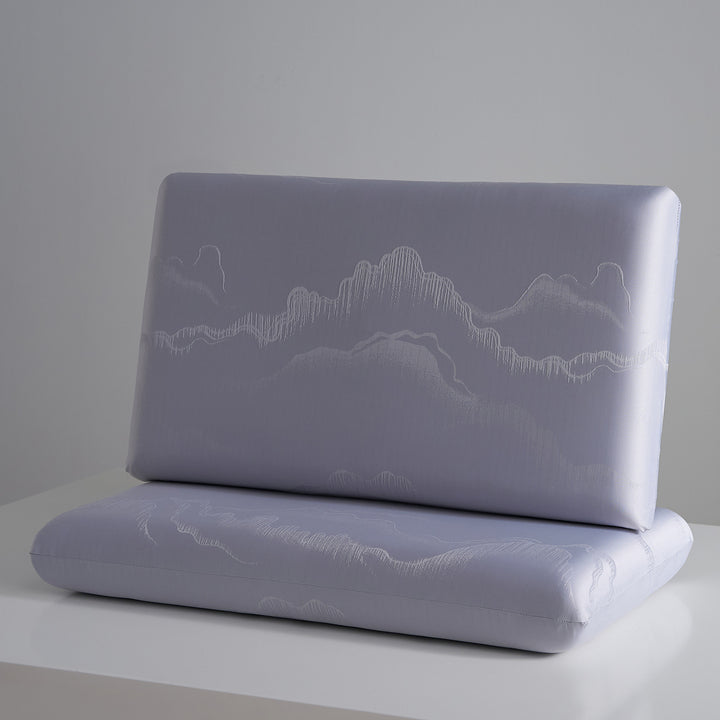 Ergonomic luxury pillow with gentle skin care technology Bowlift
