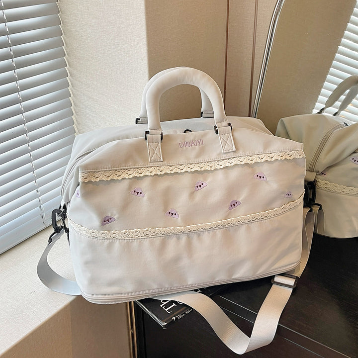 Fashionable Multi-Pocket Travel Duffle Bowlift