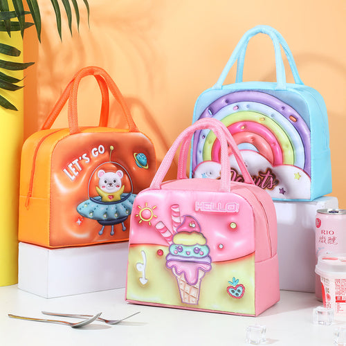Fun Fox Character Insulated Lunch Box