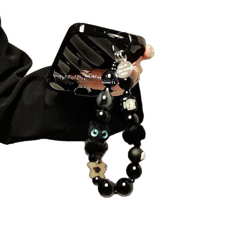 Cat-Themed Beaded Bracelet Bowlift