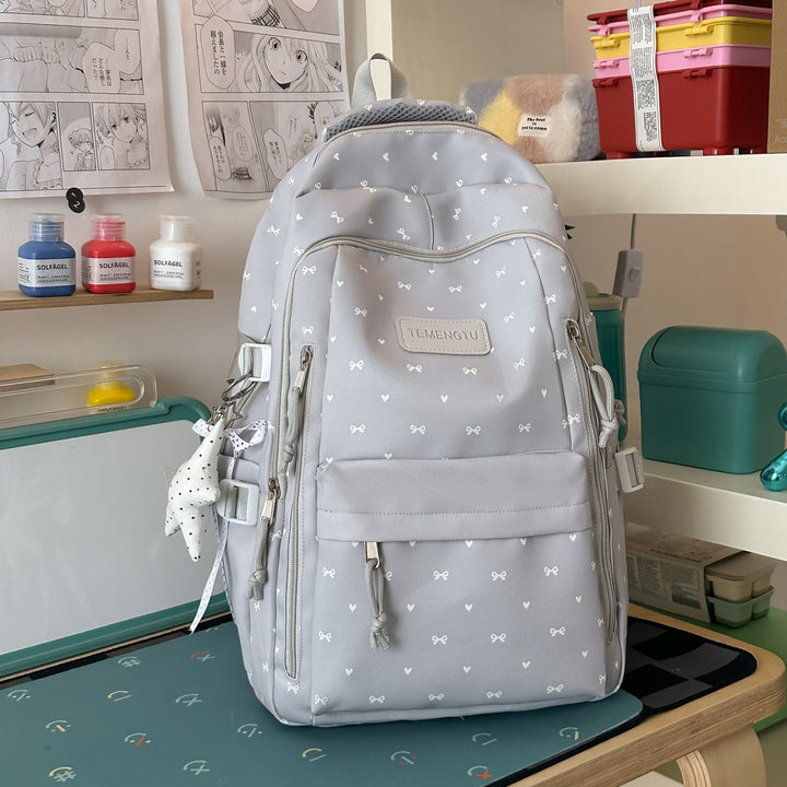 Playful Printed Backpack