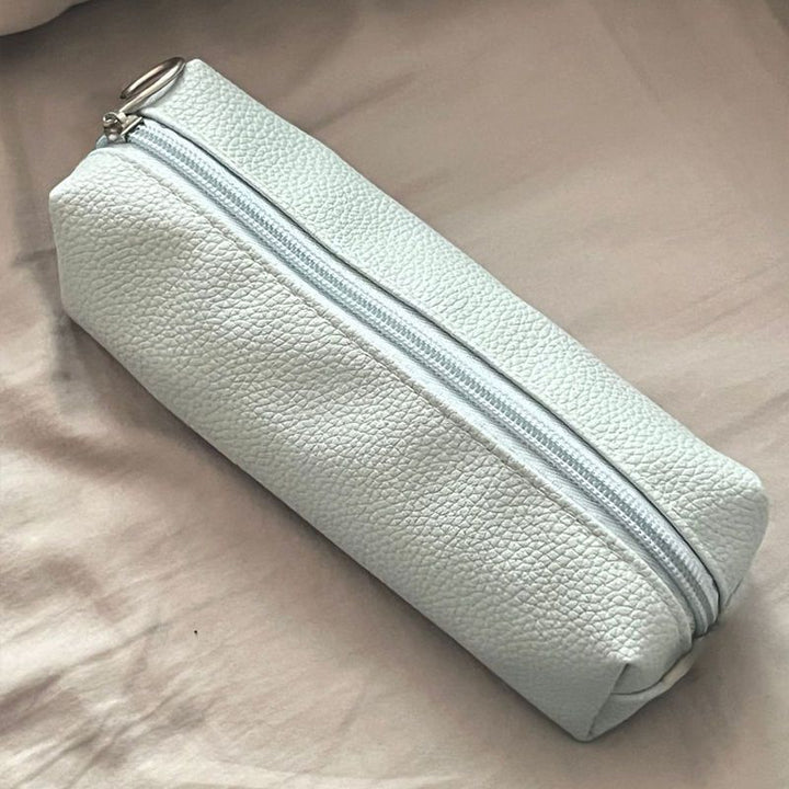 Textured Leather Pencil Case Bowlift