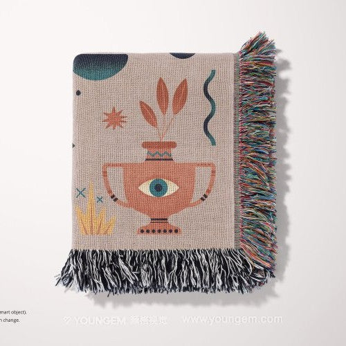 Artistic Decorative Throw Blanket