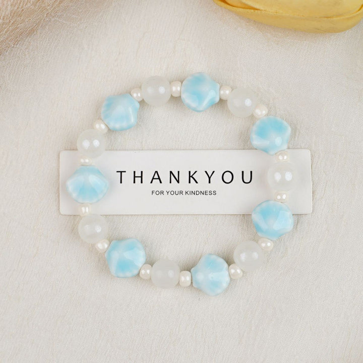 Heart-Shaped Beaded Bracelet Bowlift