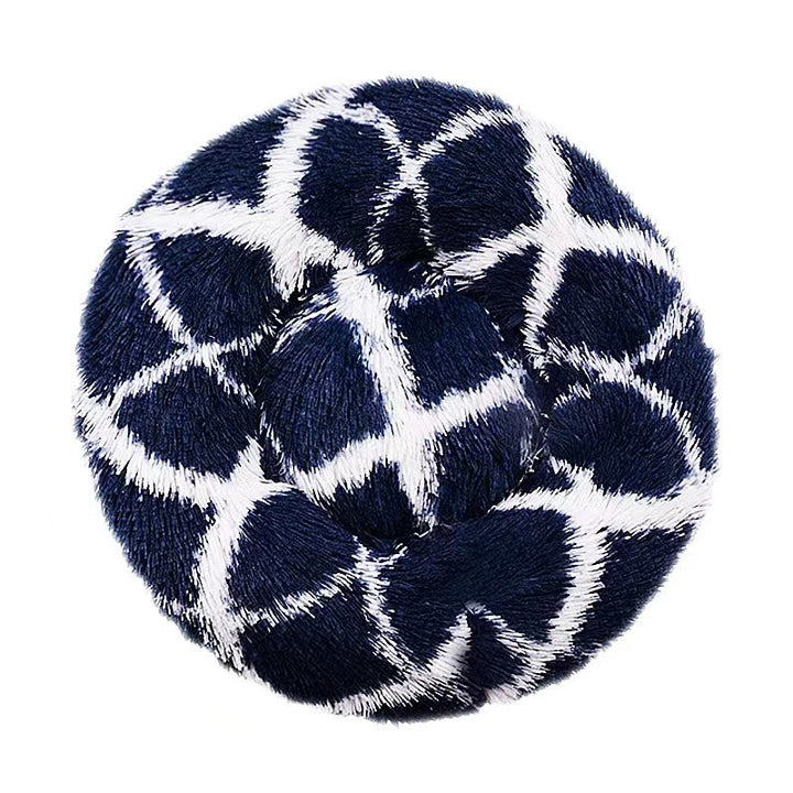 Plush Round  Lounge Bed  Dog Bed
