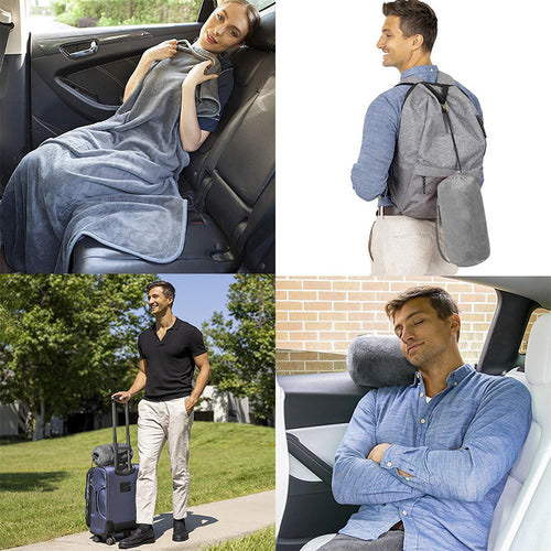 Women's Portable Microfiber Blanket Bowlift