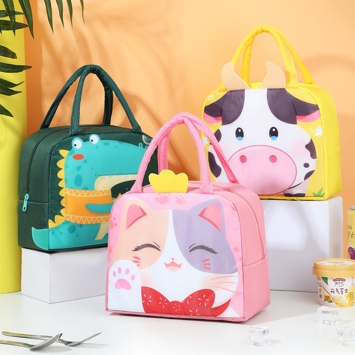 Cute Rabbit-Themed Insulated Lunch Bag