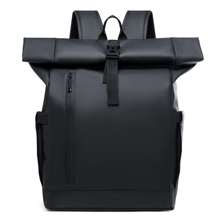 Waterproof Structured Roll-Top Backpack Bowlift