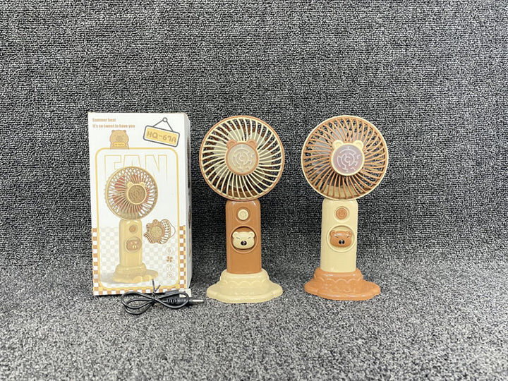 Unisex Hand Fan in Cute Animal Design Bowlift
