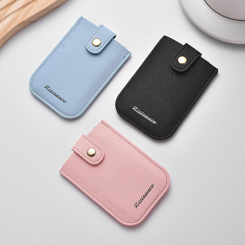 Elegant Leather Card Holder Bowlift