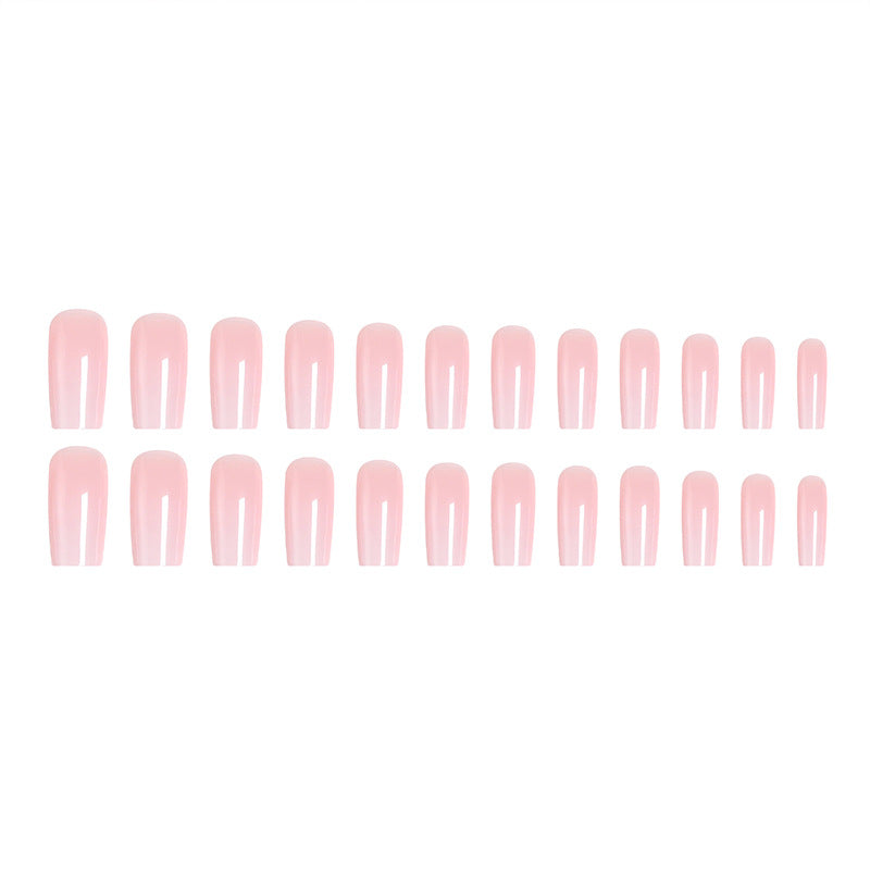 Artificial nail set in modern ombre design Bowlift