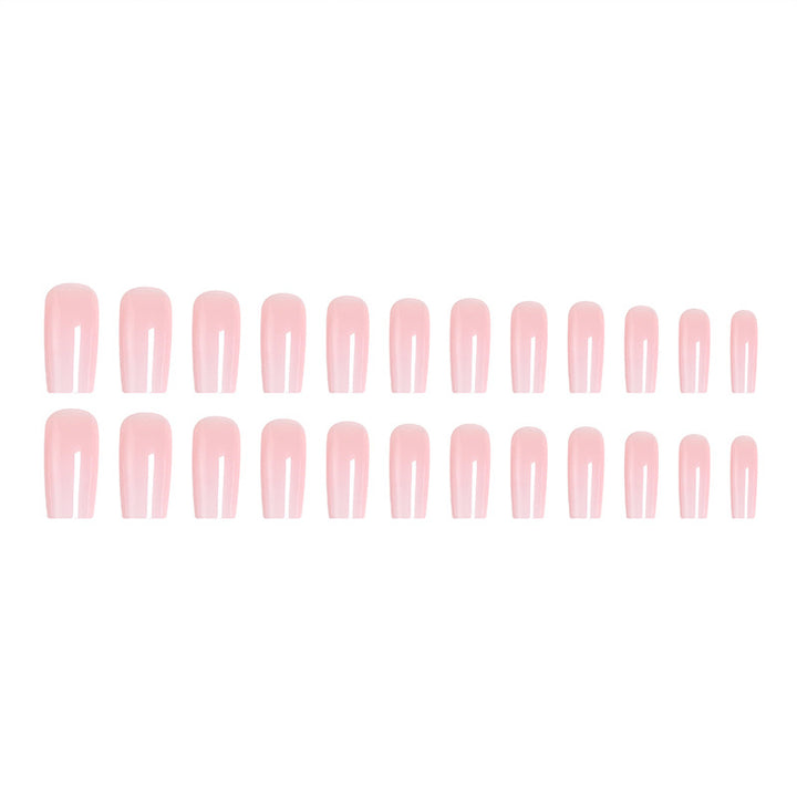 Artificial nail set in modern ombre design Bowlift