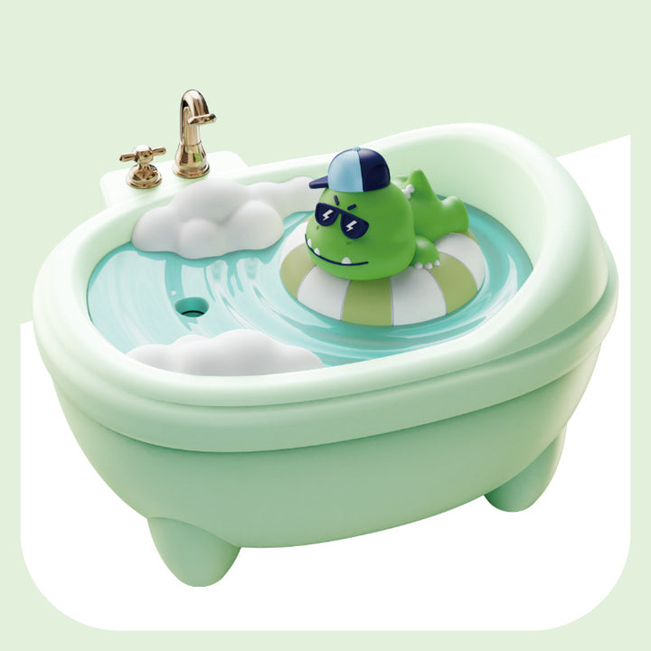 Cute Bath Time Playset Bowlift