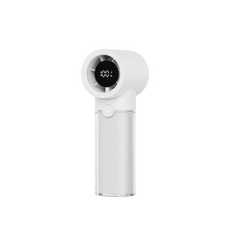 Ladies Portable Mini Fan with LED Display Bowlift