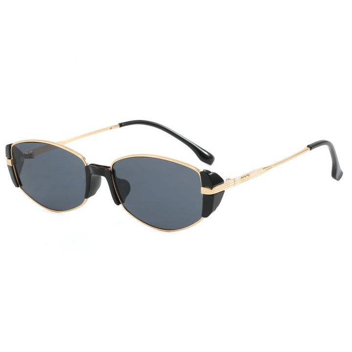 Fashionable sunglasses with elegant metal frame Bowlift