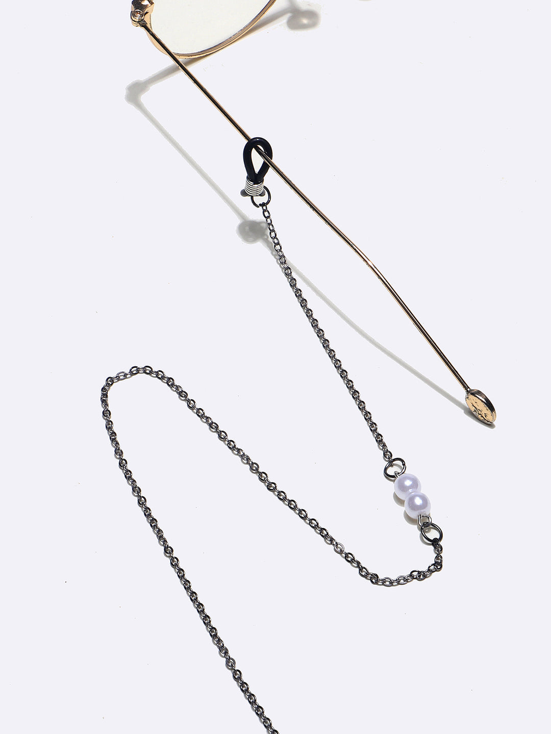 Elegant Metal Eyewear Chain Bowlift
