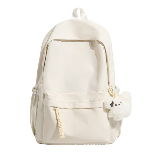 Soft Textured Casual Backpack Bowlift