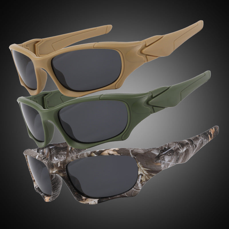 Performance Wraparound Polarized Sunglasses with UV Protection Bowlift