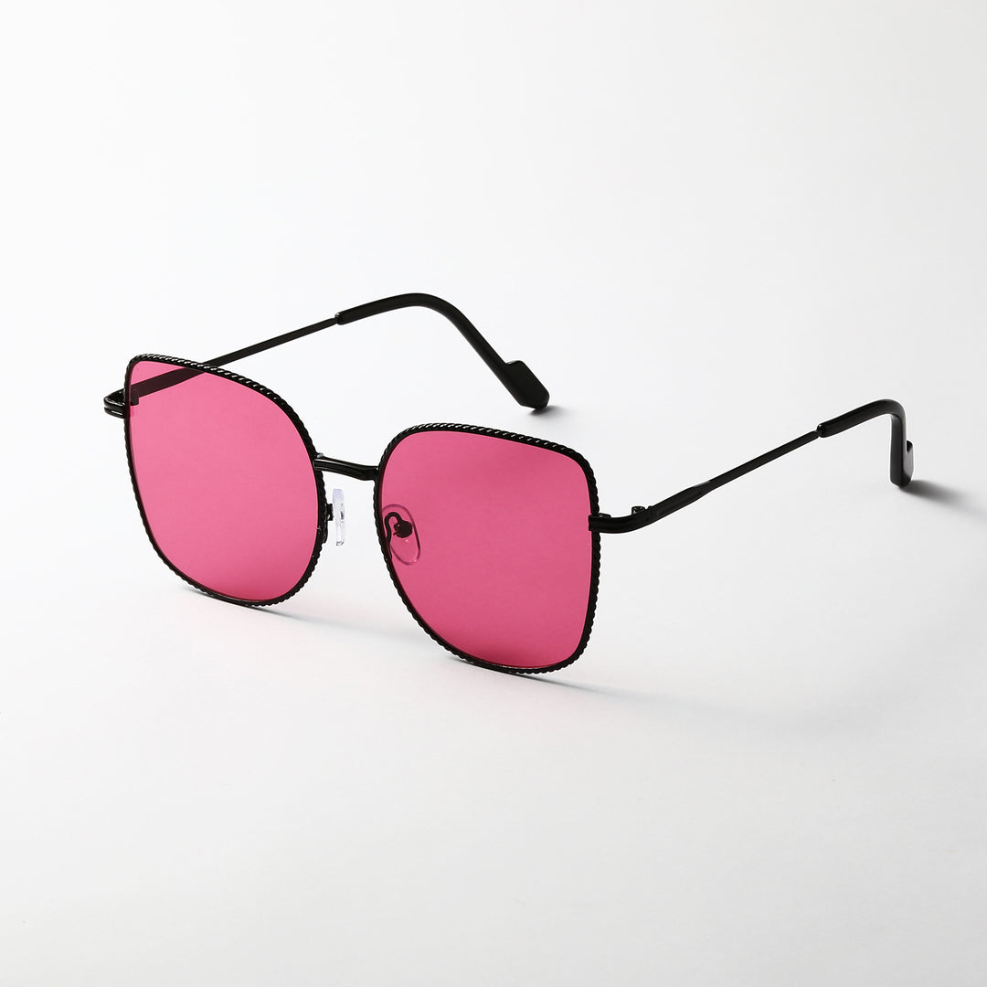 Women's fashionable oversized designer sunglasses with multifaceted frame Bowlift