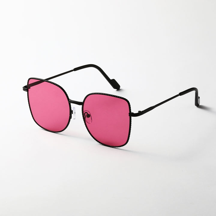 Women's fashionable oversized designer sunglasses with multifaceted frame Bowlift