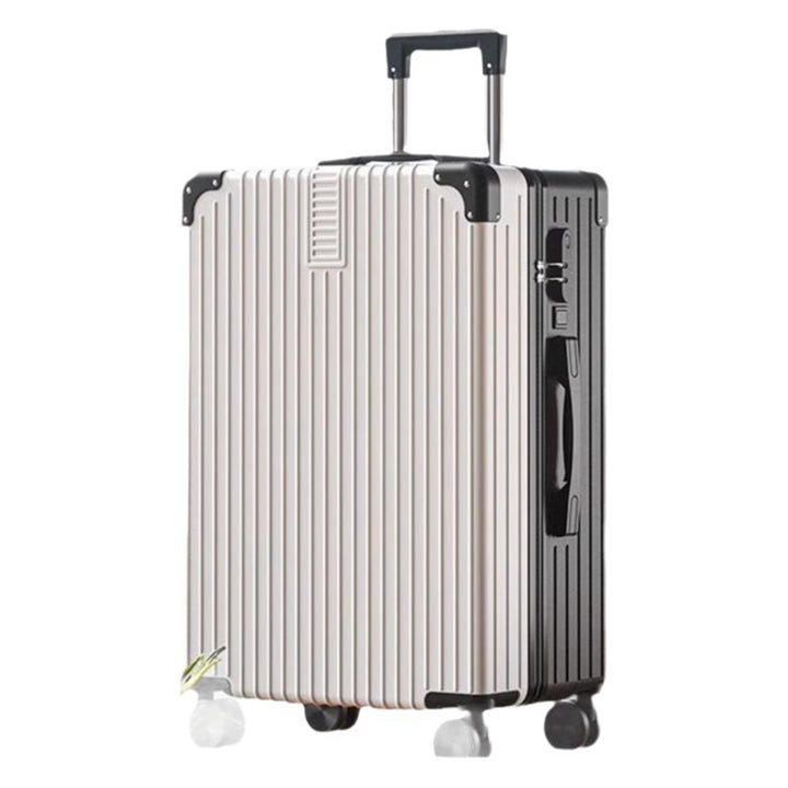 Unisex Rigid Multi-Compartment Travel Suitcase Bowlift