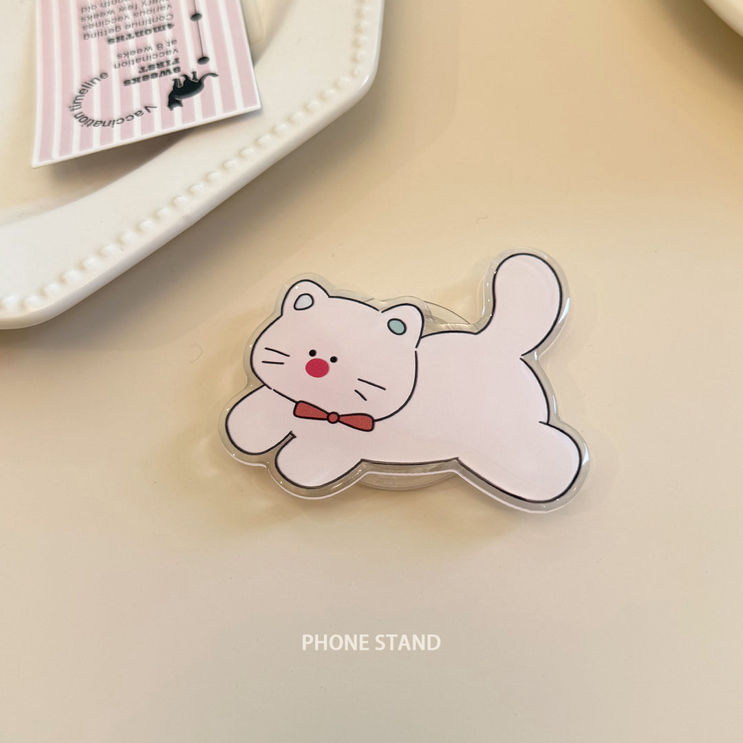 Playful Cat Smartphone Holder Bowlift