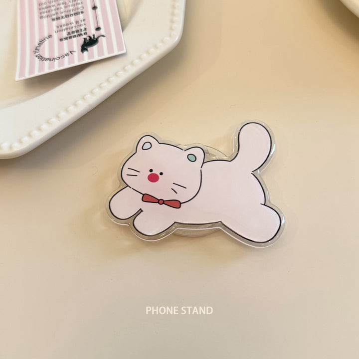 Playful Cat Smartphone Holder Bowlift