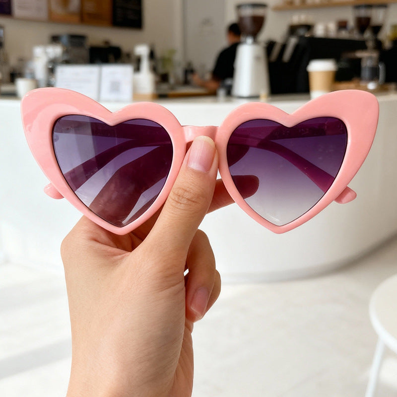 Vintage Heart-Frame Sunglasses Bowlift