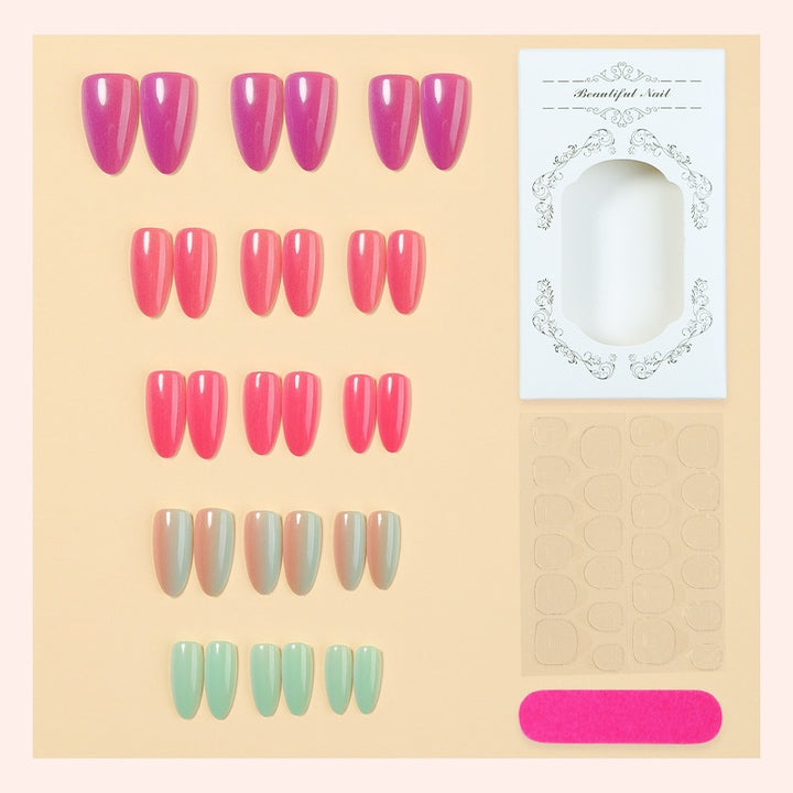 Nail set with various elegant shapes Bowlift