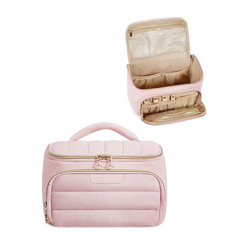 Multifunctional Cosmetic Organizer Bag with Removable Hanging System Bowlift