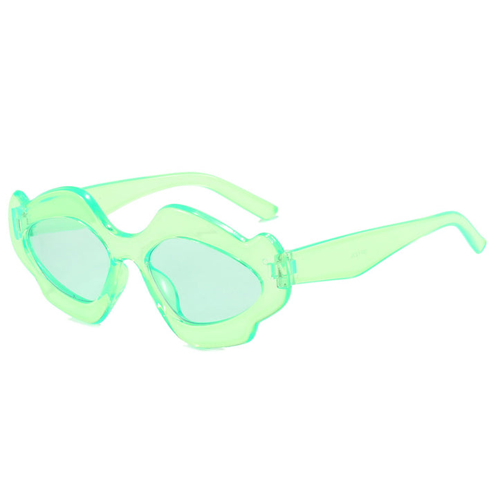Women's Creative Oversized Sunglasses in Contemporary Design Bowlift