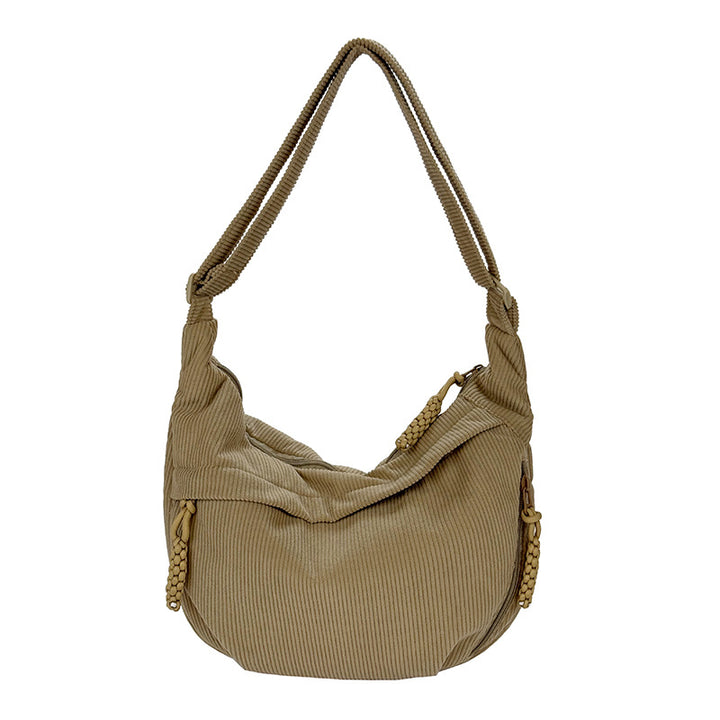 Shoulder bag with artistic fan design Bowlift