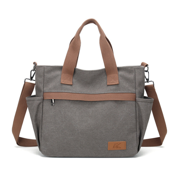 Versatile Everyday Shoulder Bag with Multiple Compartments Bowlift