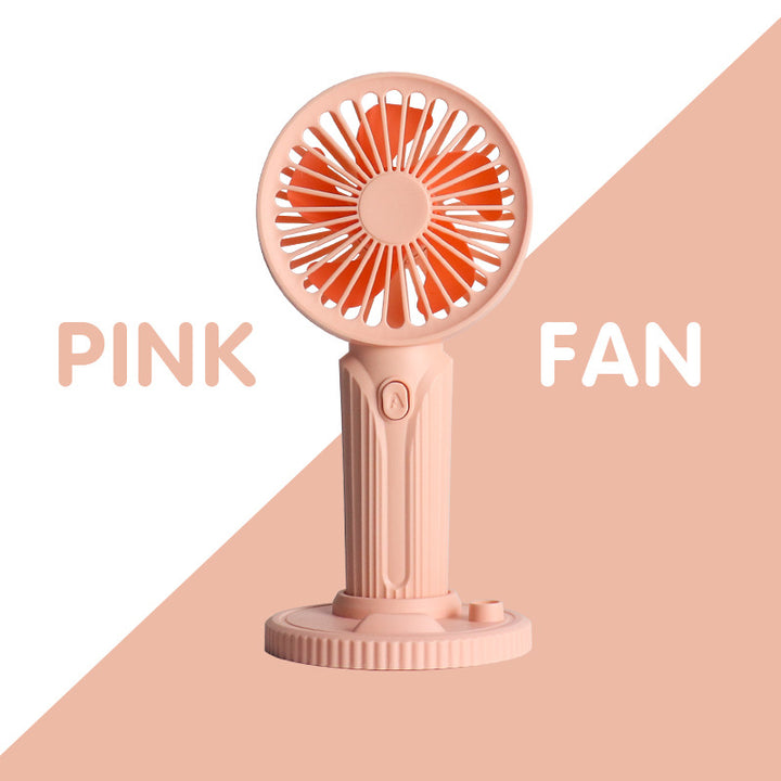 Women's portable mini air circulator with integrated battery Bowlift
